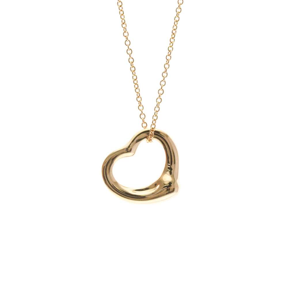 TIFFANY Authentic 18k Gold Heart Necklace